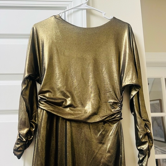 NWT Harper Rose Elegant Gold Dress size 4 - Picture 2 of 7